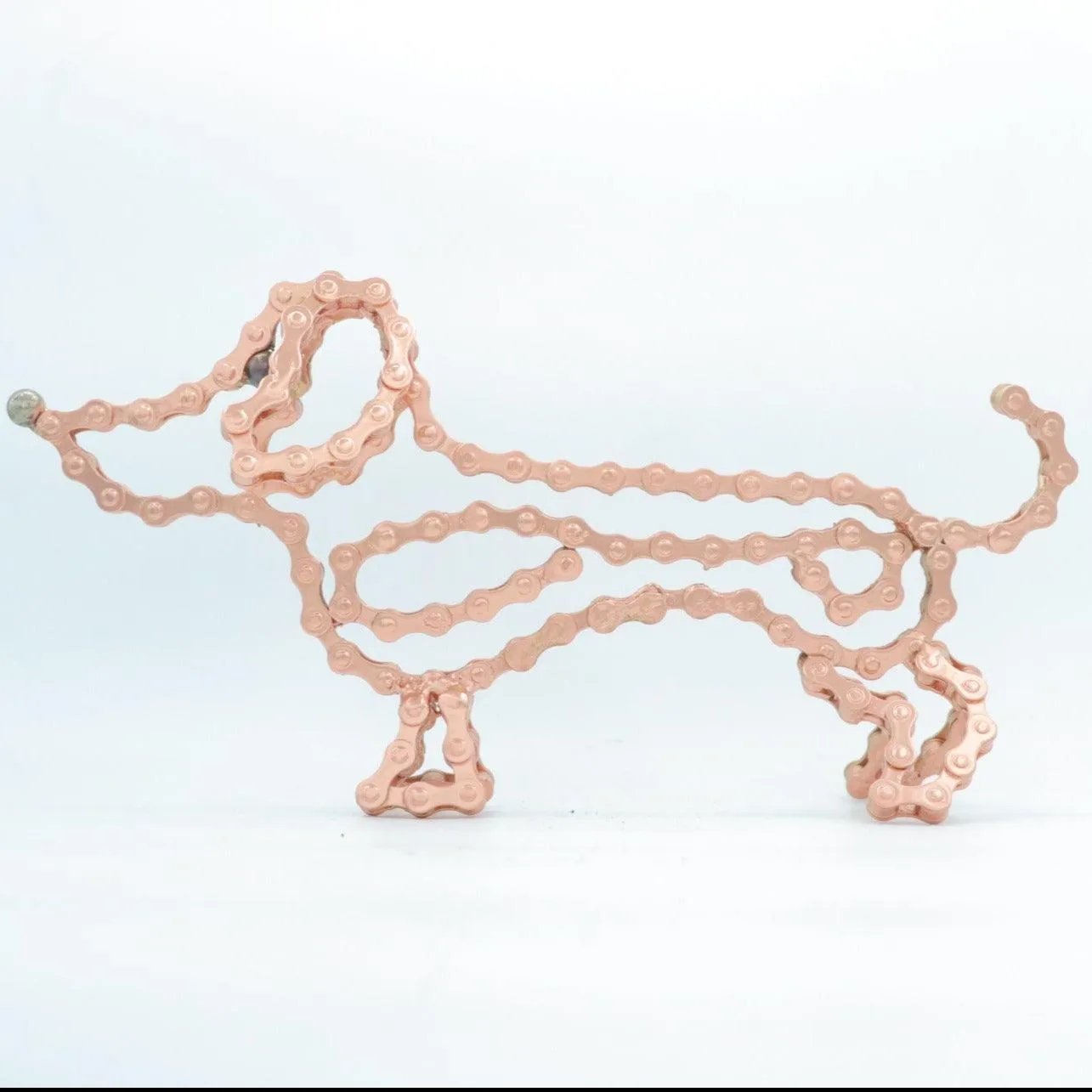 Dachshund Sculpture (Hot Dog)