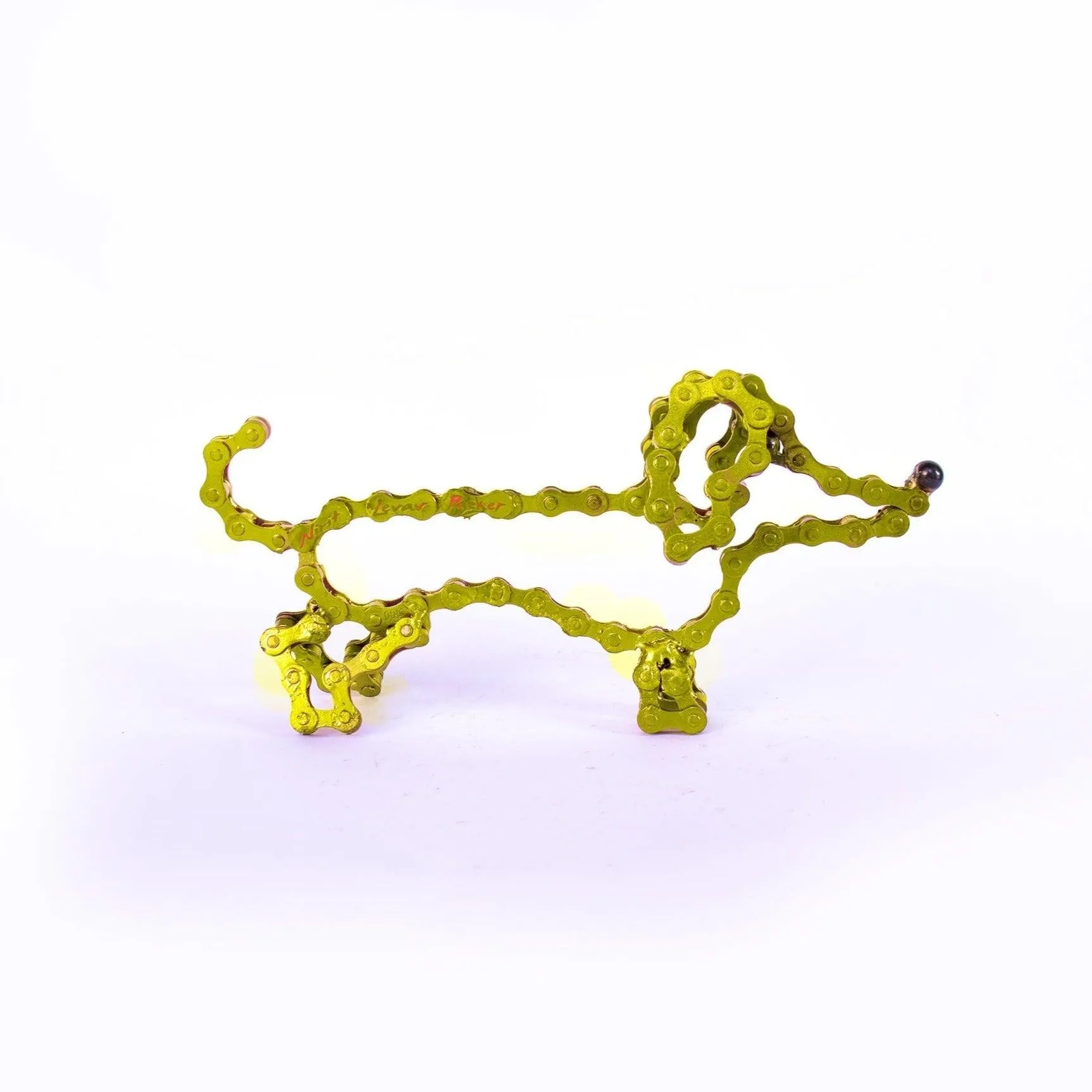 Dachshund Sculpture (Hot Dog)