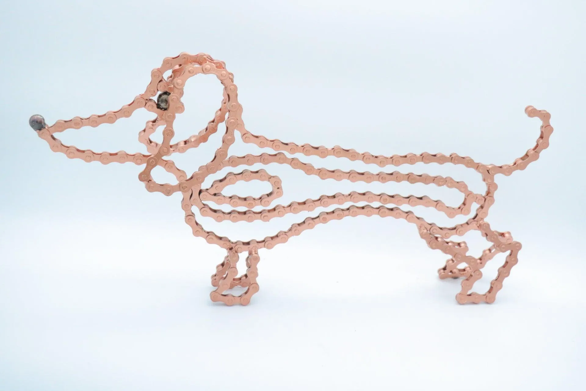 Dachshund Sculpture (Hot Dog)