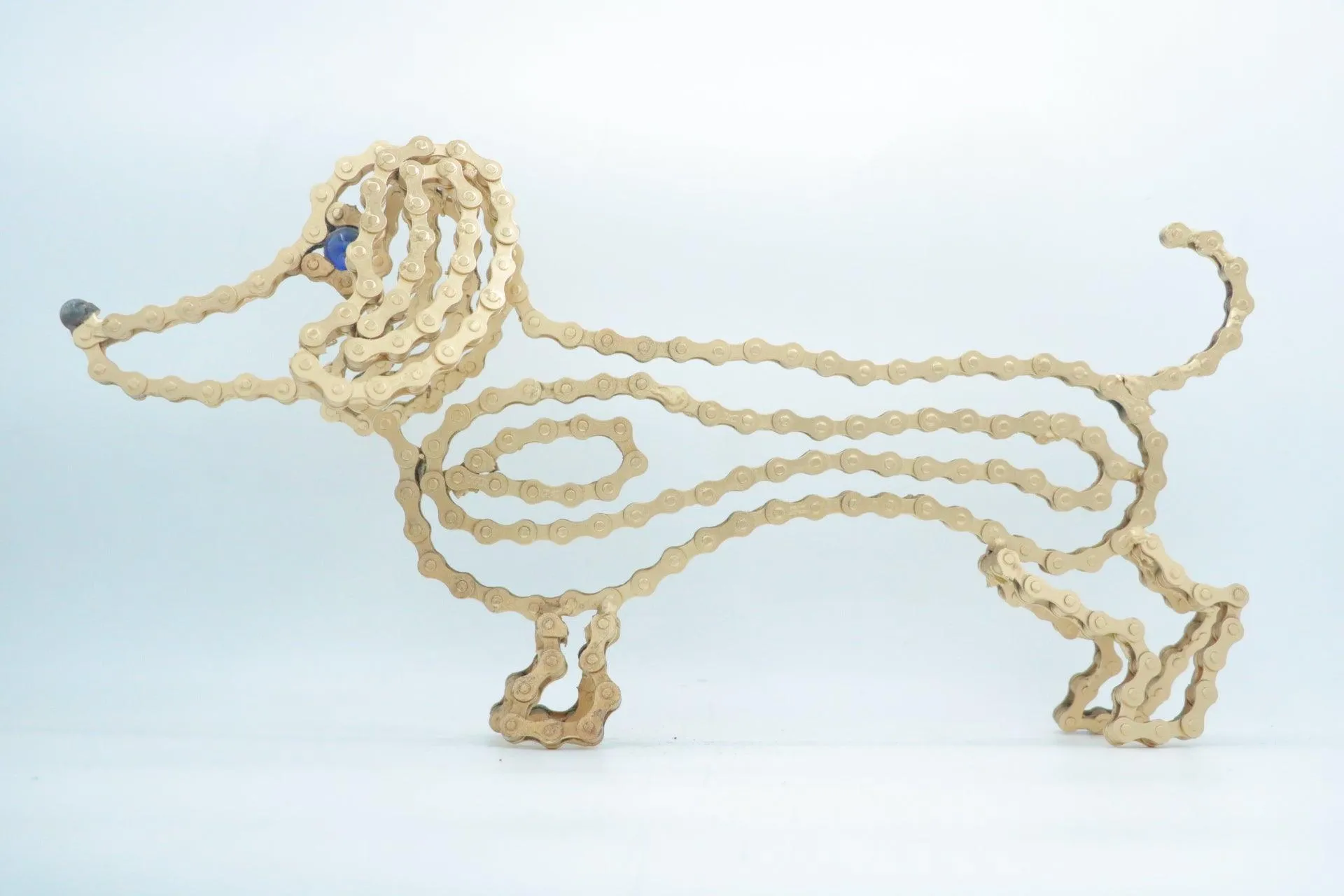 Dachshund Sculpture (Hot Dog)