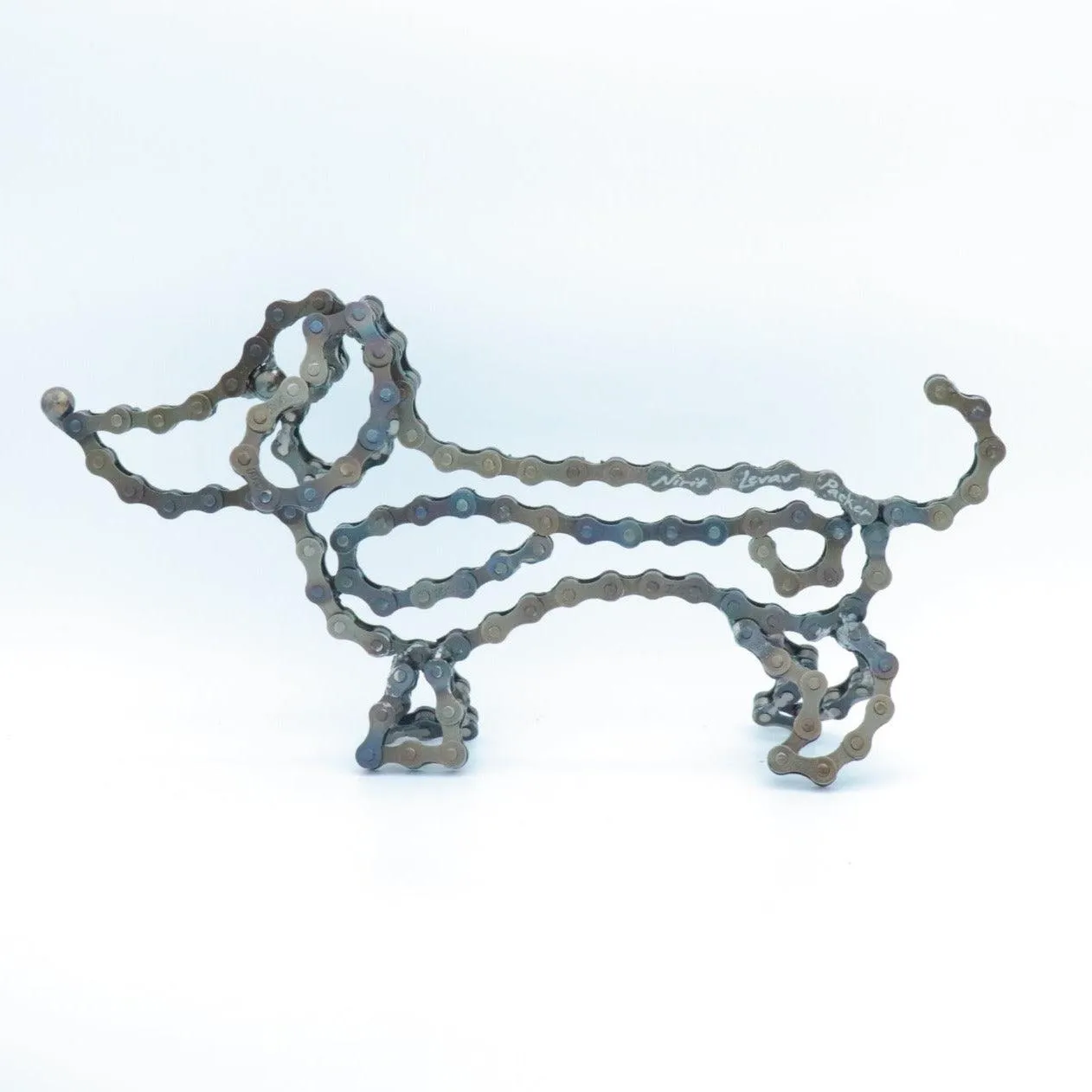 Dachshund Sculpture (Hot Dog)