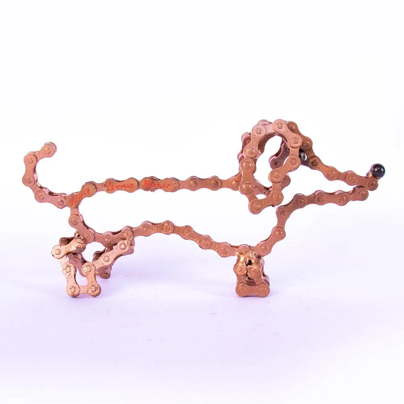 Dachshund Sculpture (Hot Dog)