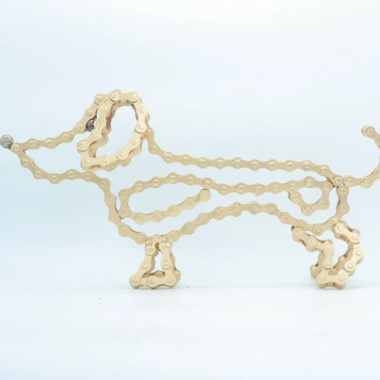Dachshund Sculpture (Hot Dog)