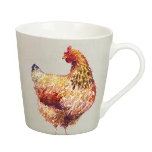 David Mason 12cm Foxwood Home Country Life Chicken Mug