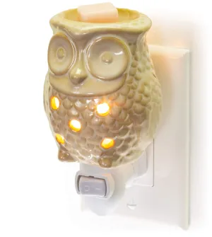 Dawhud Direct Plug-in Fragrance Wax Melt Warmers (Green Ivy Swirl