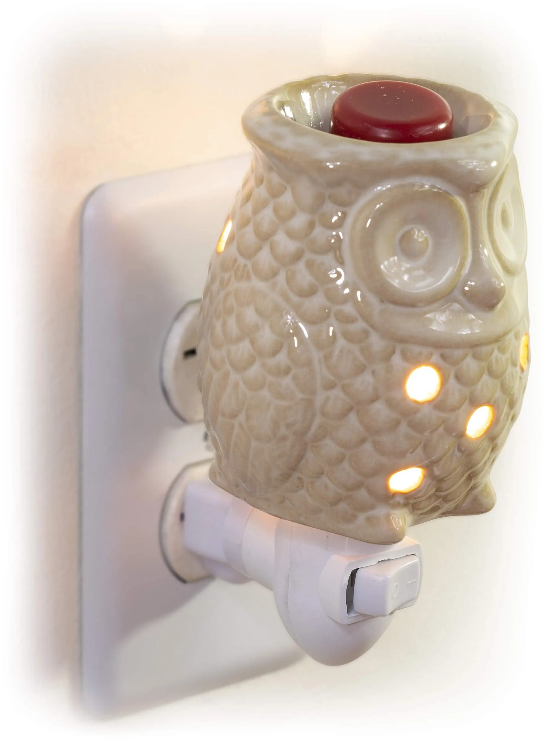 Dawhud Direct Plug-in Fragrance Wax Melt Warmers (Green Ivy Swirl