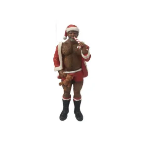 December Diamonds Santa Bear - POC Ornament