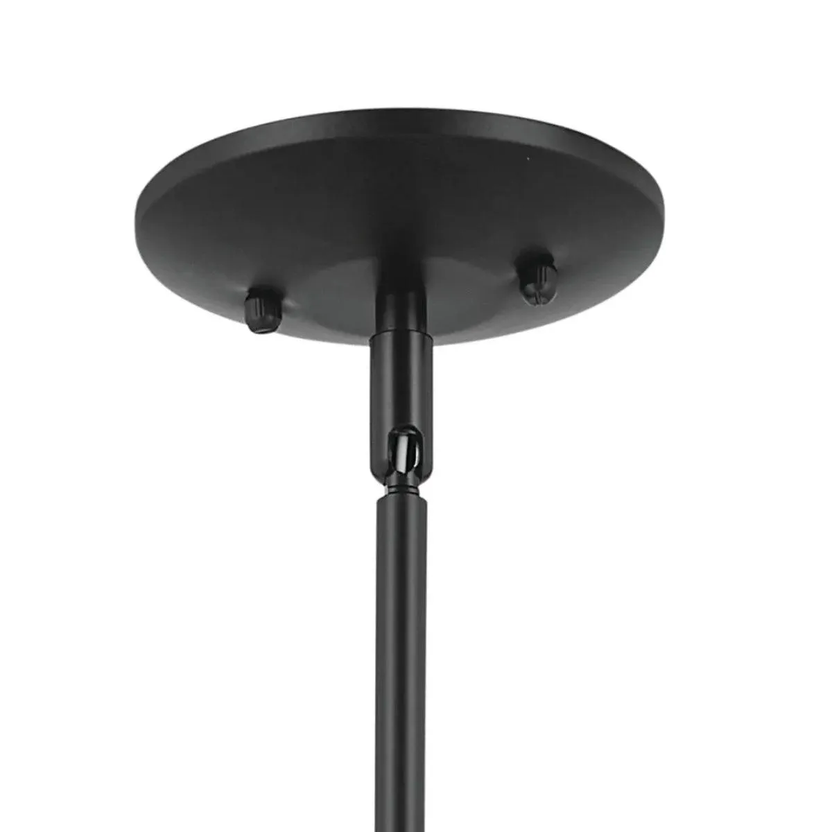 Deela 41" 8-Light Oval Chandelier 1-Tier, Black Finish