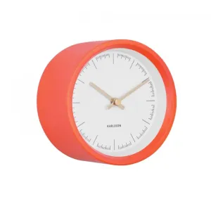 Dense Wall Clock - Coral Pink (12.5cm)