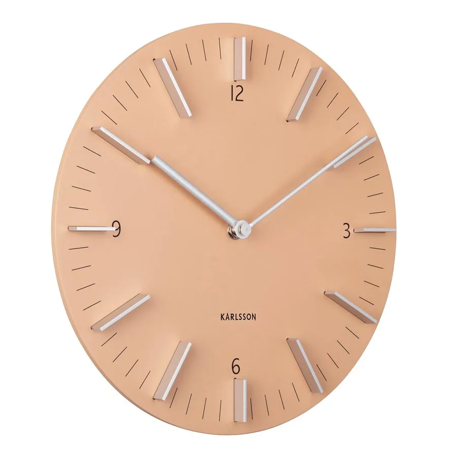 Detailed Wall Clock – Sand (30cm)