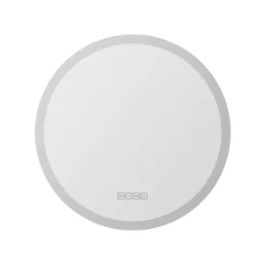 Embellir Bluetooth LED Wall Mirror With Light 60CM Bathroom Decor Round Mirrors