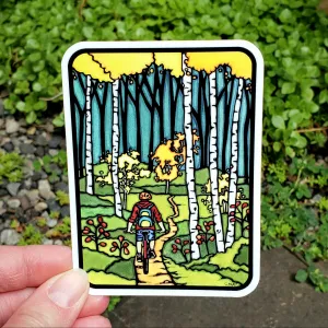 Explore (Mountain Bike) Sticker