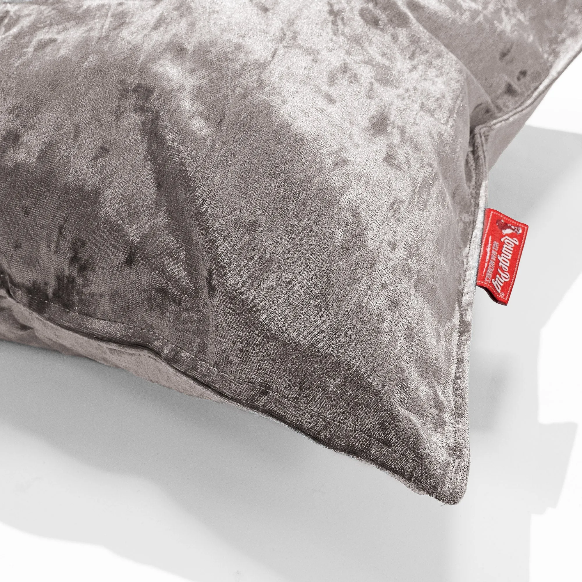 Extra Large Scatter Cushion Cover 70 x 70cm - Vintage Velvet Silver