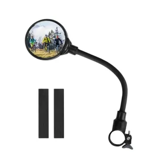 Flexible Handlebar Rearview Bicycle Mirror