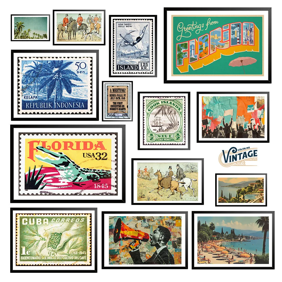 Florida Stamp Custom Art