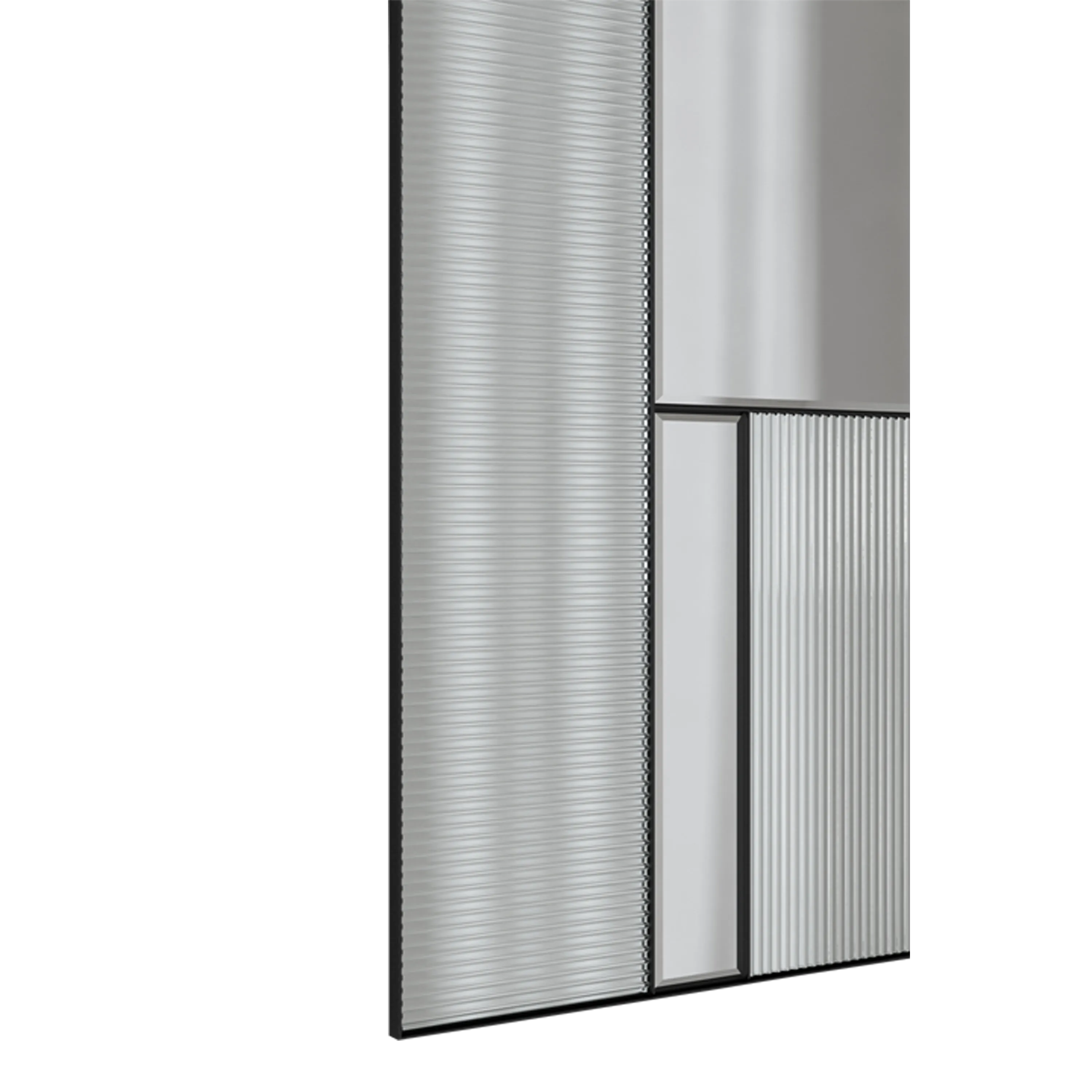 Flutes Floor Mirror
