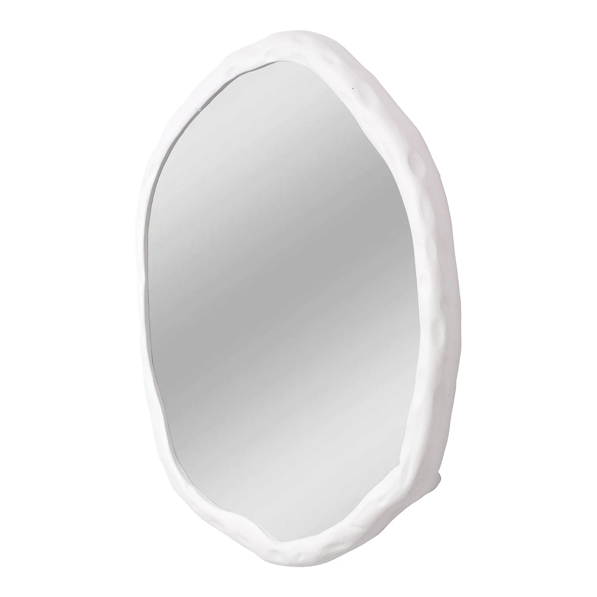 Foundry Mirror Small White