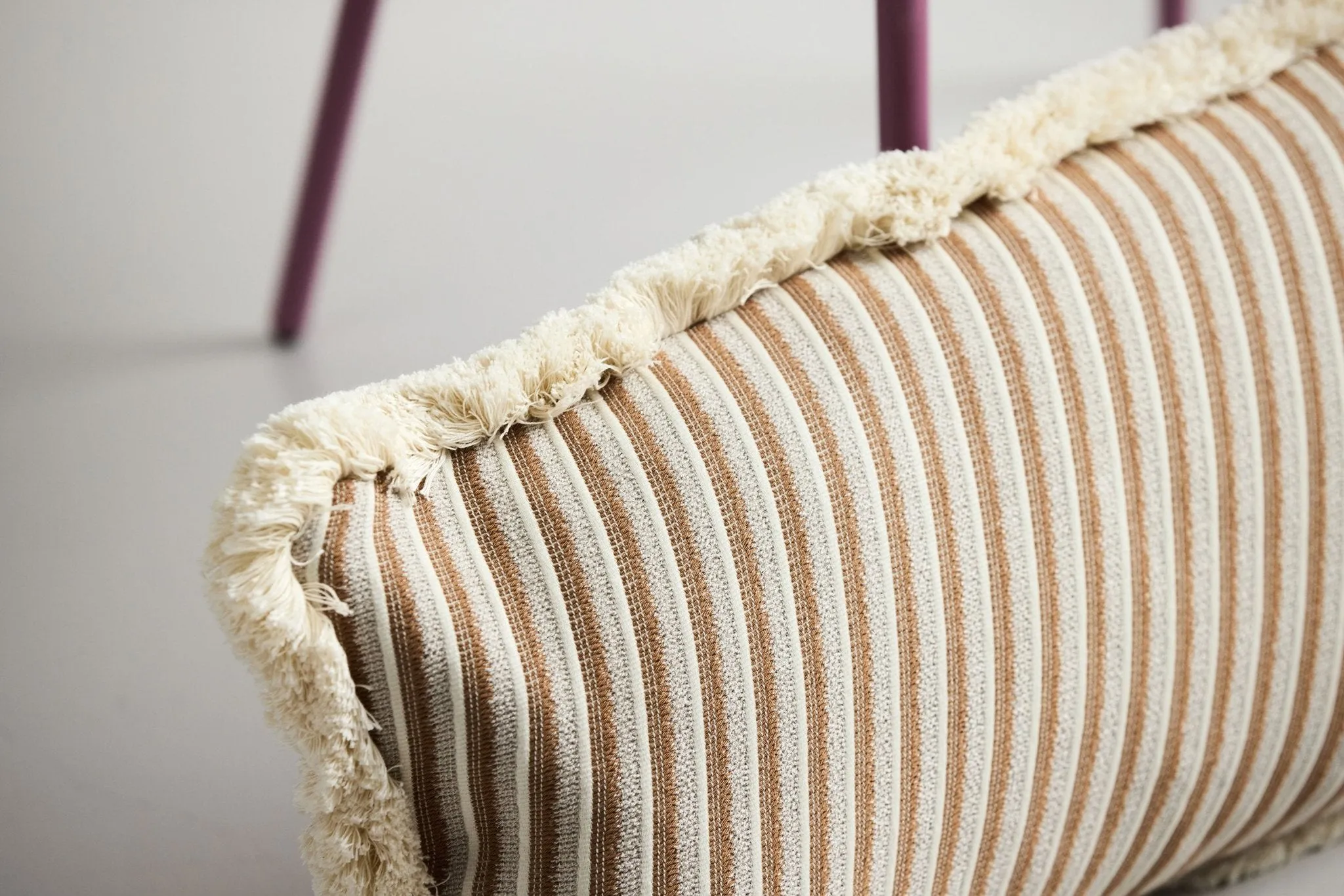 Gelati Fringe Cushion Butterscotch
