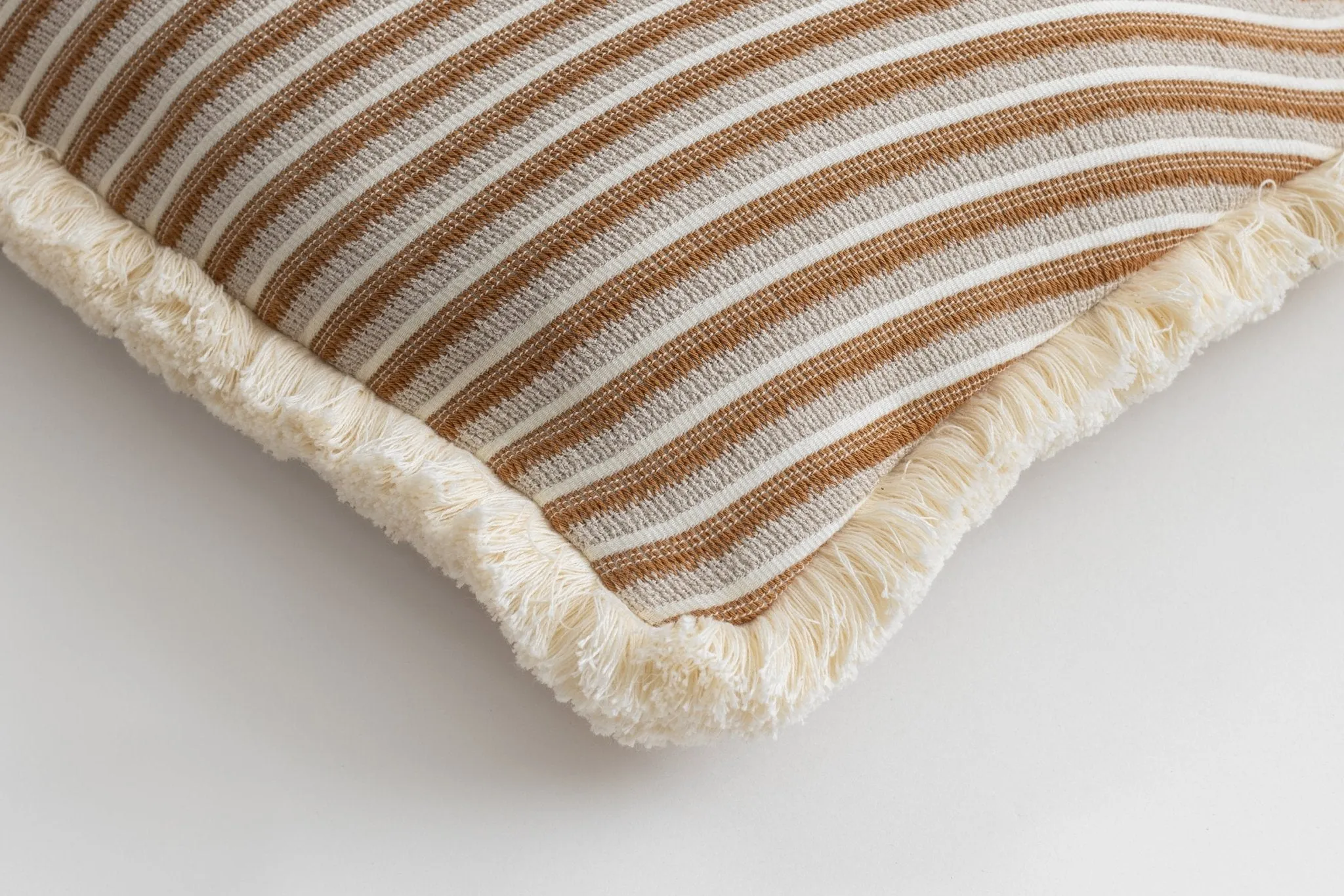 Gelati Fringe Cushion Butterscotch