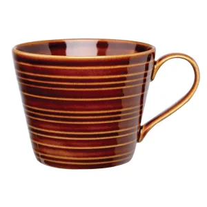 GF703 Art de Cuisine Rustics Brown Snug Mugs 341ml (Pack of 6)