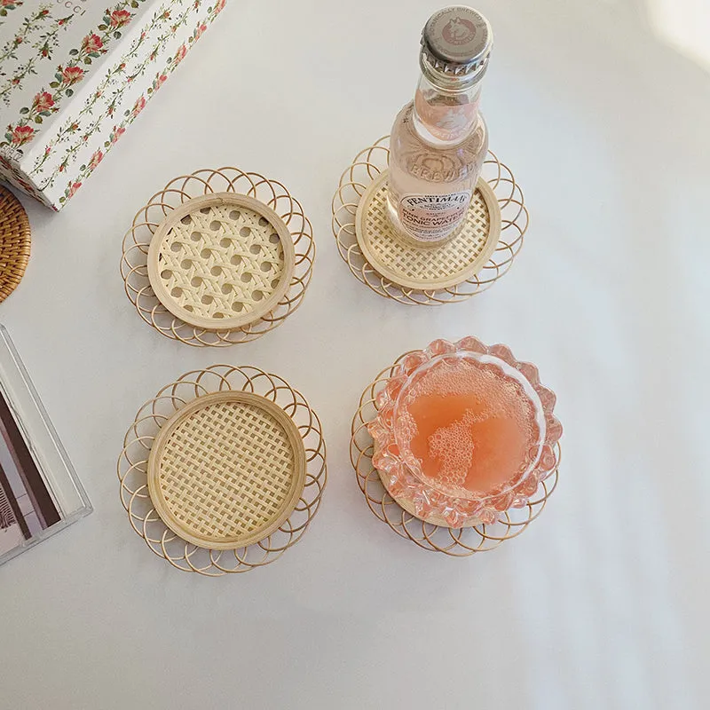 Hand-woven Bamboo Coaster
