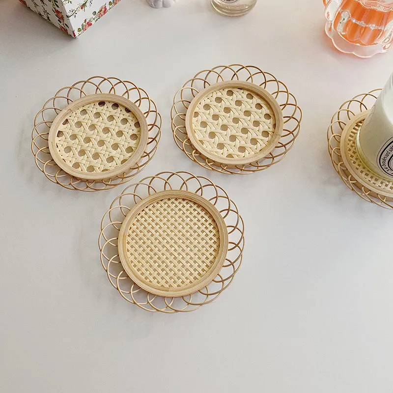 Hand-woven Bamboo Coaster