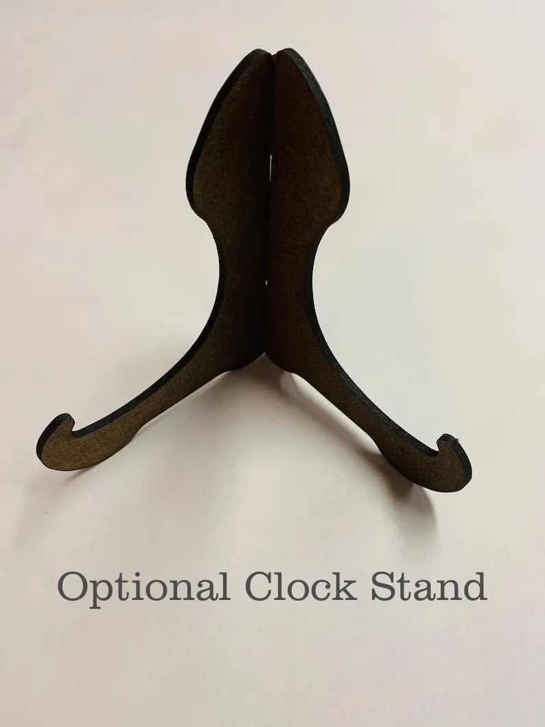 Handcrafted Salmon Fish Clock
