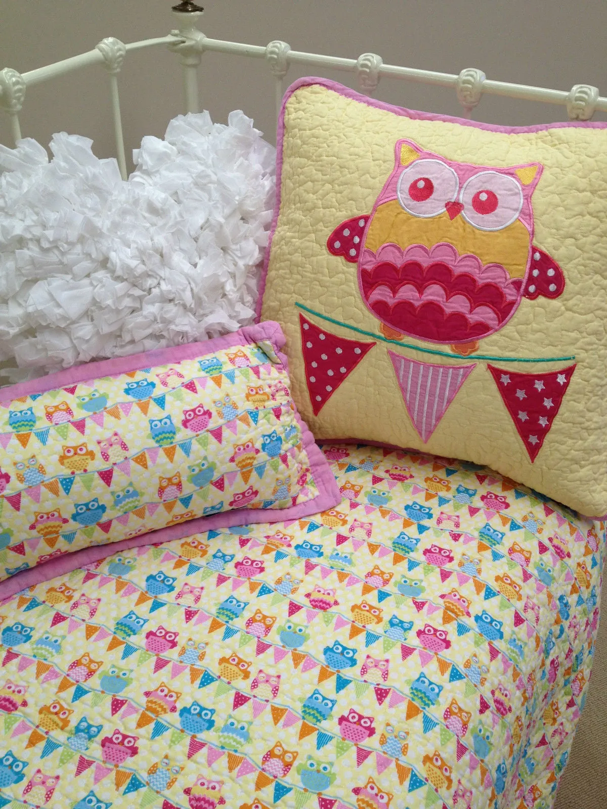 Hoot Hoot Owl Rectangle Cushion