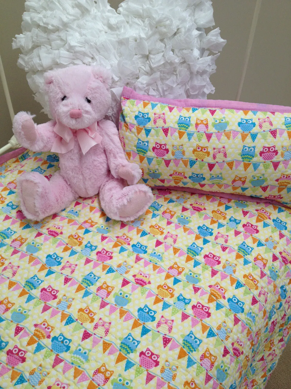 Hoot Hoot Owl Rectangle Cushion