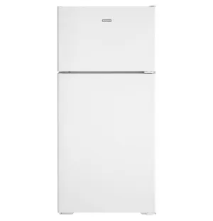 HPE16BTNRWW Hotpoint® ENERGY STAR® 15.6 Cu. Ft. Recessed Handle Top-Freezer Refrigerator