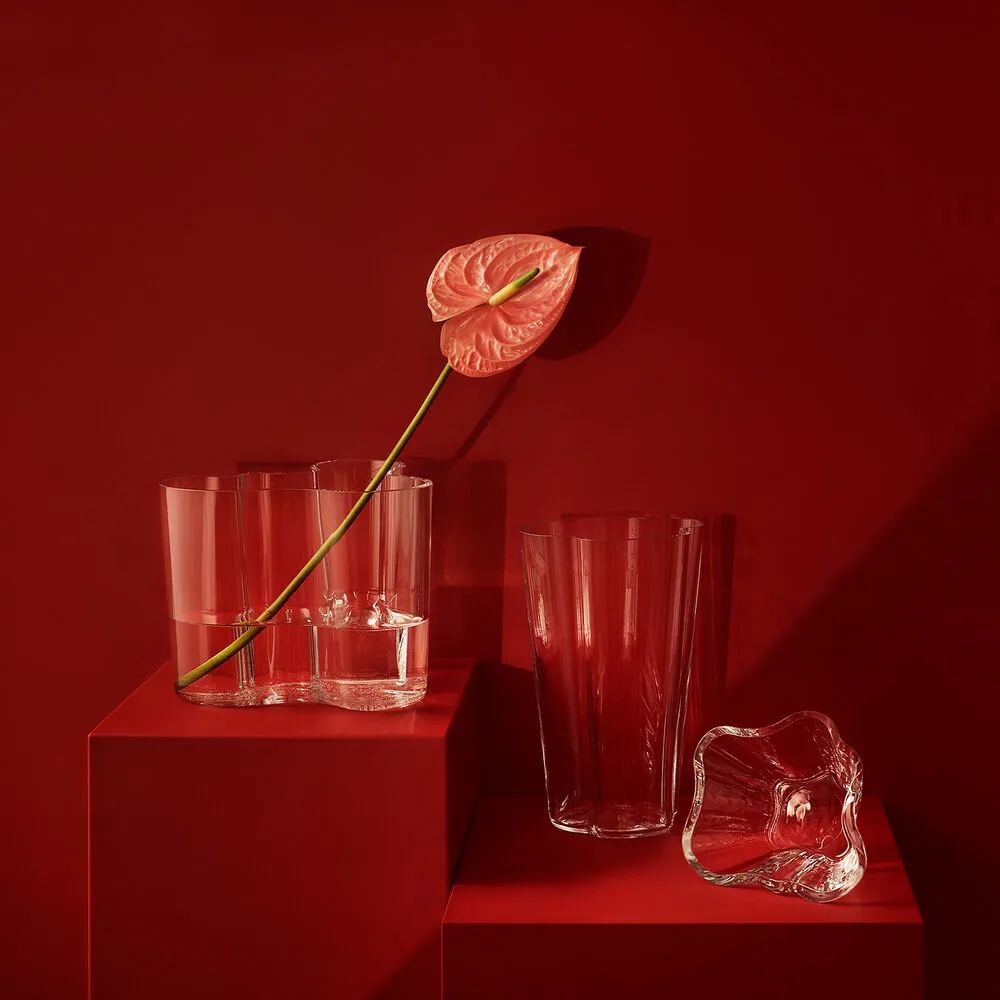 iittala | aalto savoy vase | clear 16cm
