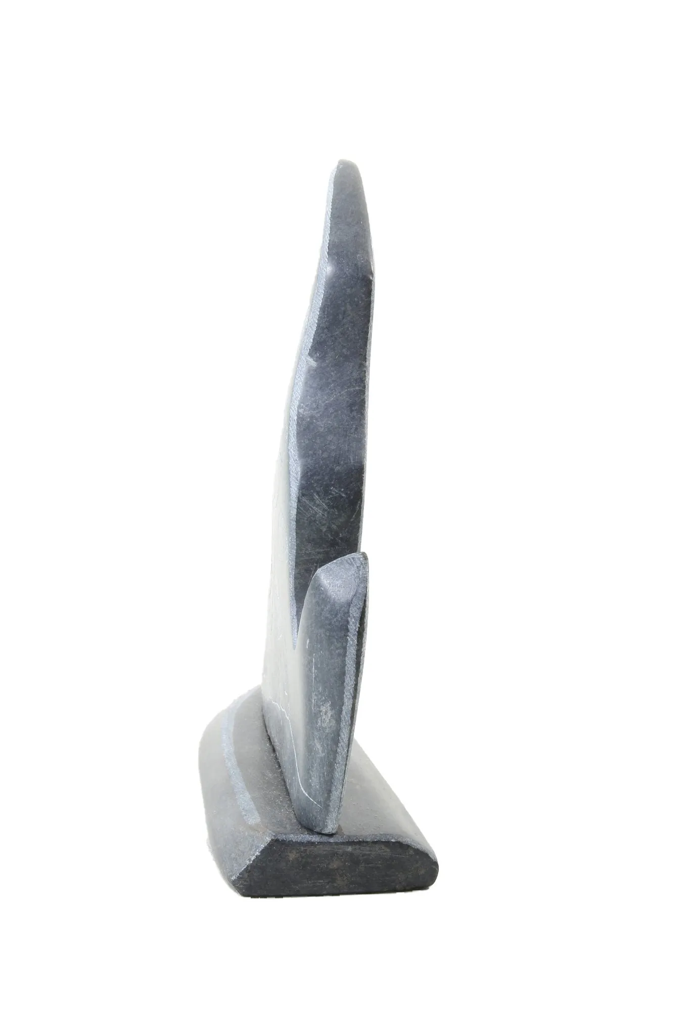 Inuit Soapstone etching by Artist Bobby Ilisituk