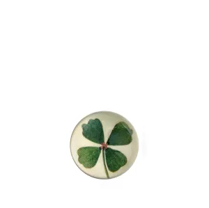John Derian Clover Paperweight, 9cm