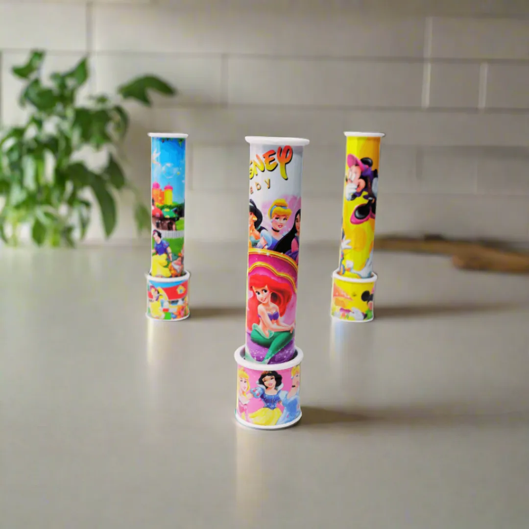 Kaleidoscope with cartoon characters for kids (Pack of 1)-Random design will be send