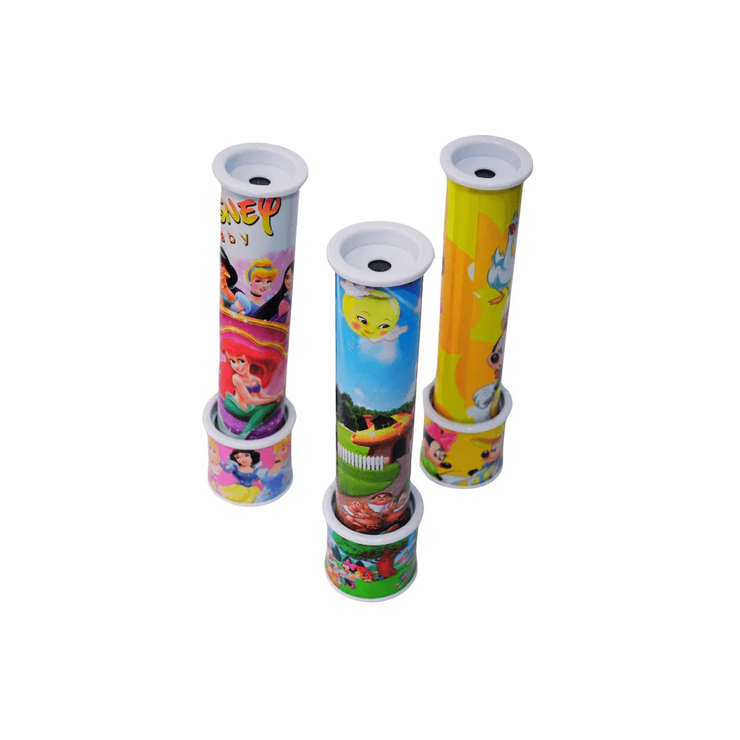Kaleidoscope with cartoon characters for kids (Pack of 1)-Random design will be send