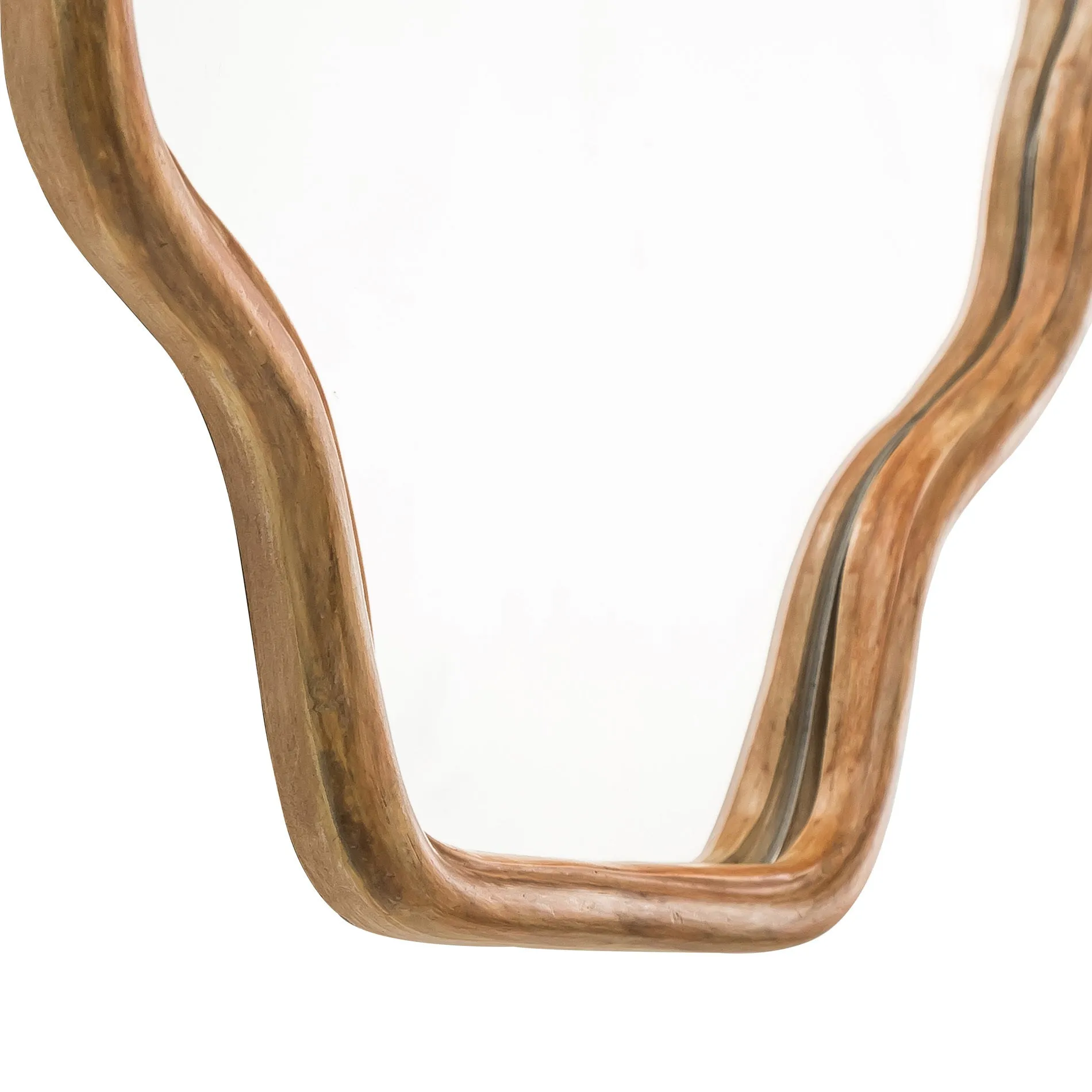 Kids' Shell Rattan Wall Mirror