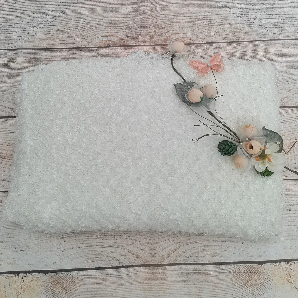 Knit Snow Pattern Fabric