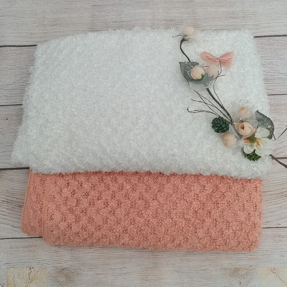 Knit Snow Pattern Fabric