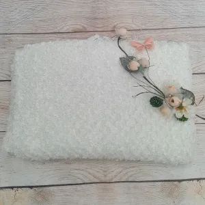 Knit Snow Pattern Fabric