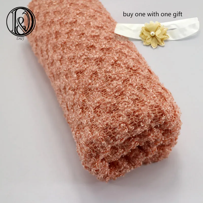 Knit Snow Pattern Fabric