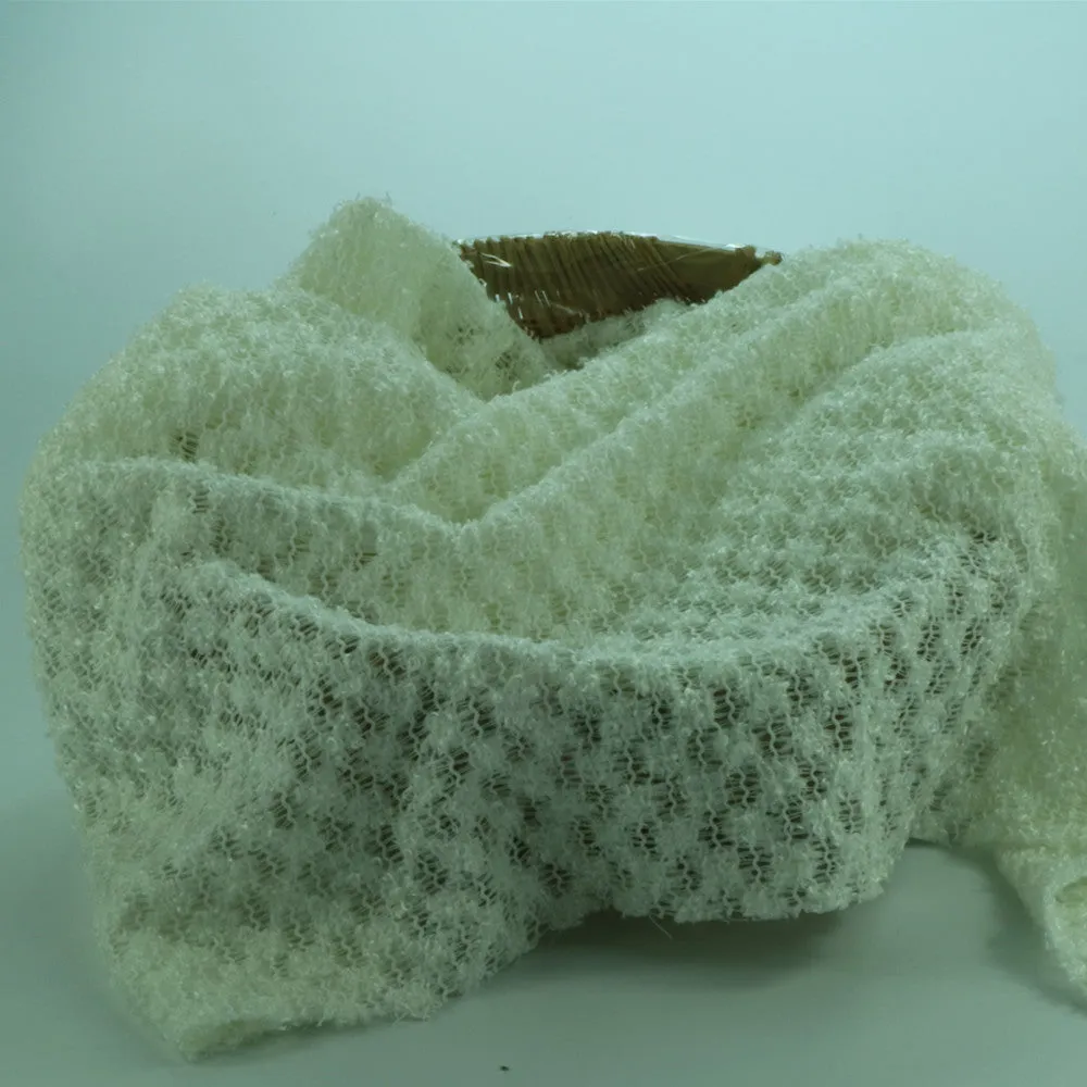 Knit Snow Pattern Fabric