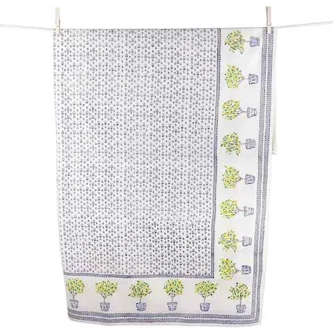 Lemon Topiary Tablecloth