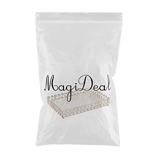 LICHTS 3 Size - Mirrored Tray Home Decor Crystal Vanity Makeup Perfume Jewelry Tray 30x20x5cm