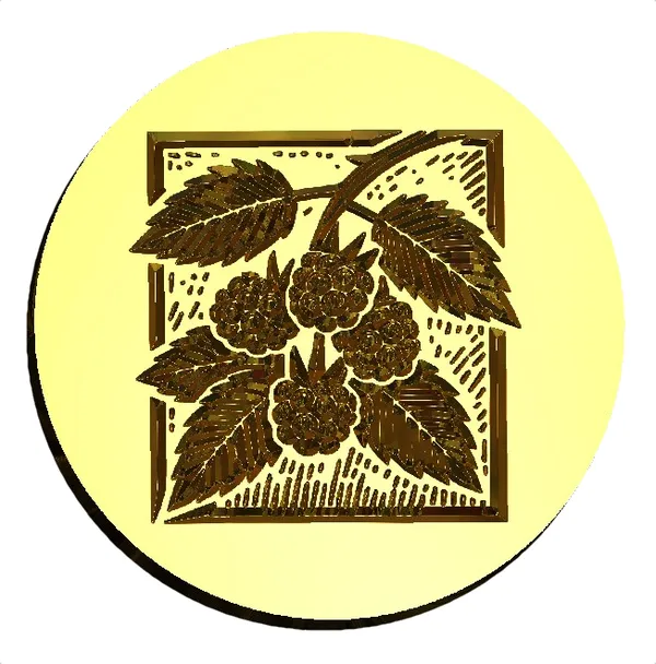 Linoleum Cut Design Wax Seal Stamps - 20  Designs