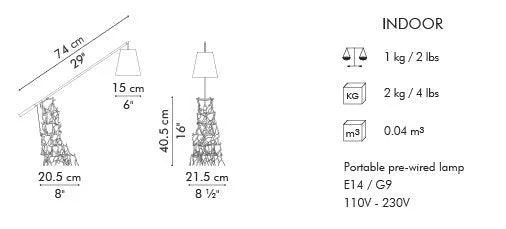 LITTLE PEOPLE BOOM TOWN LAMP