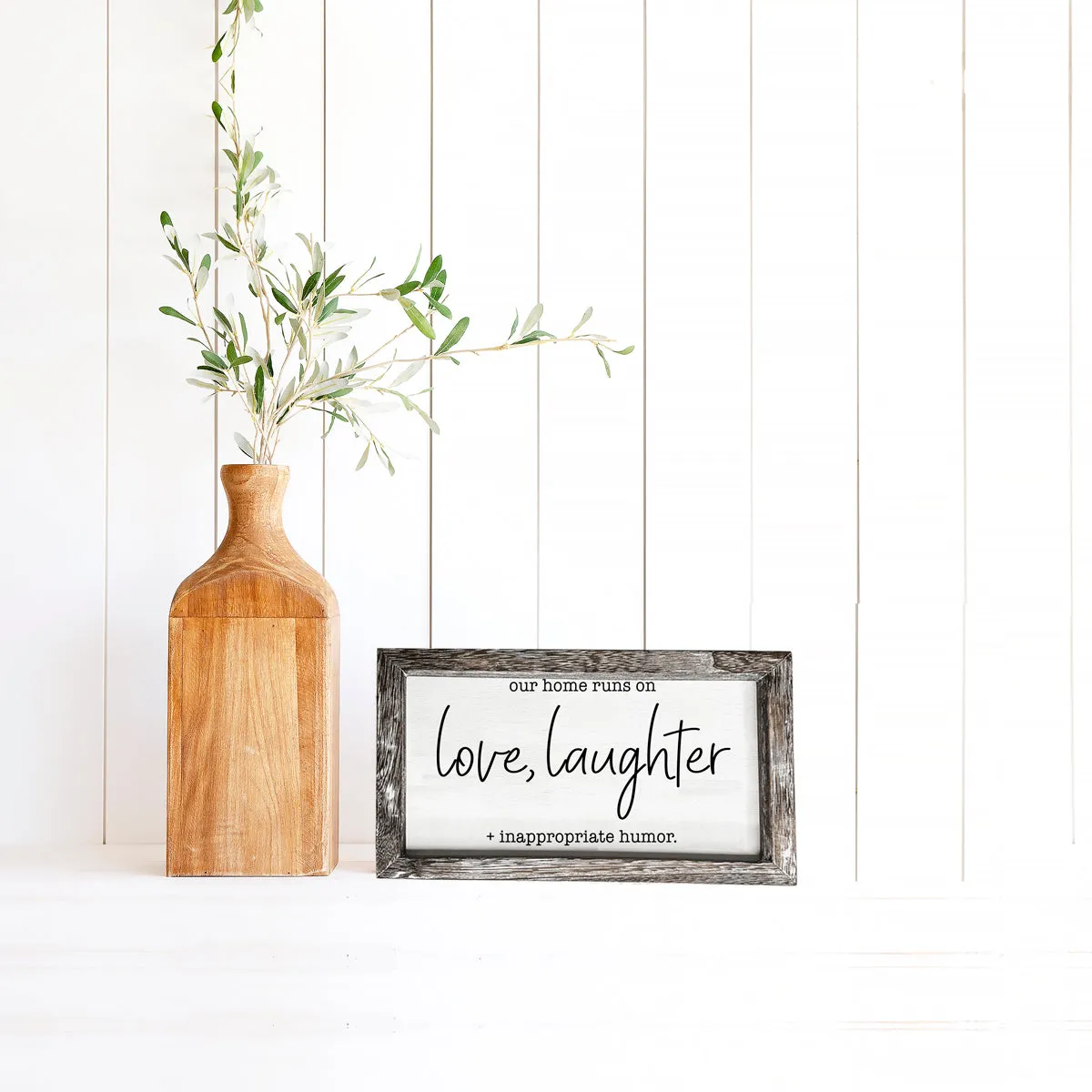 Love Laughter Sign