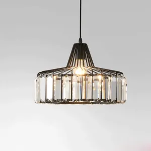 Luxury Contrast Crystal Pendant Light