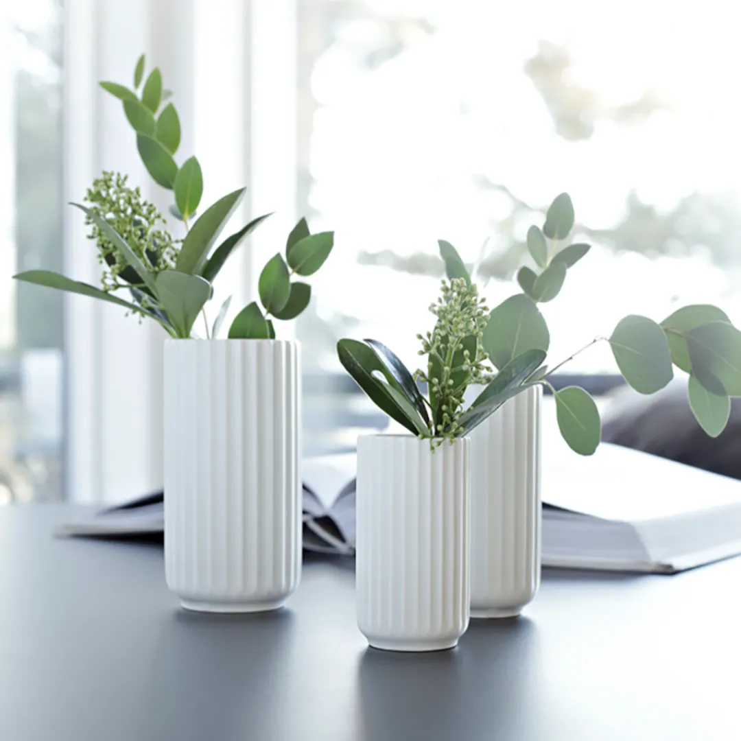 Lyngby Porcelain Vase 20.5 White