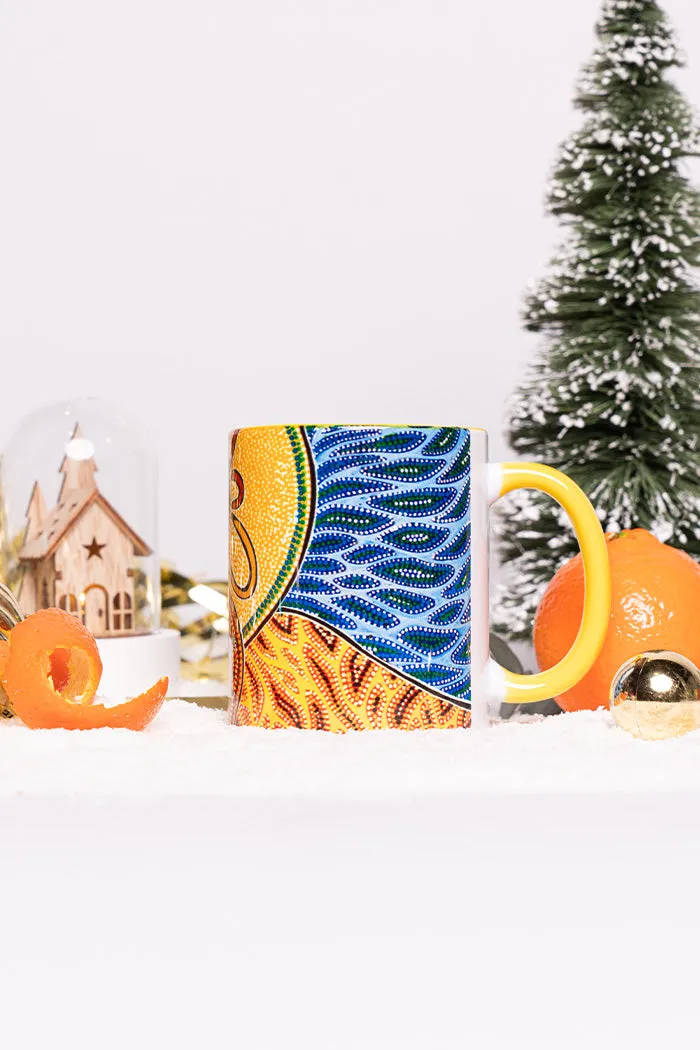 Many Tribes, Many Languages Ceramic Coffee Mug