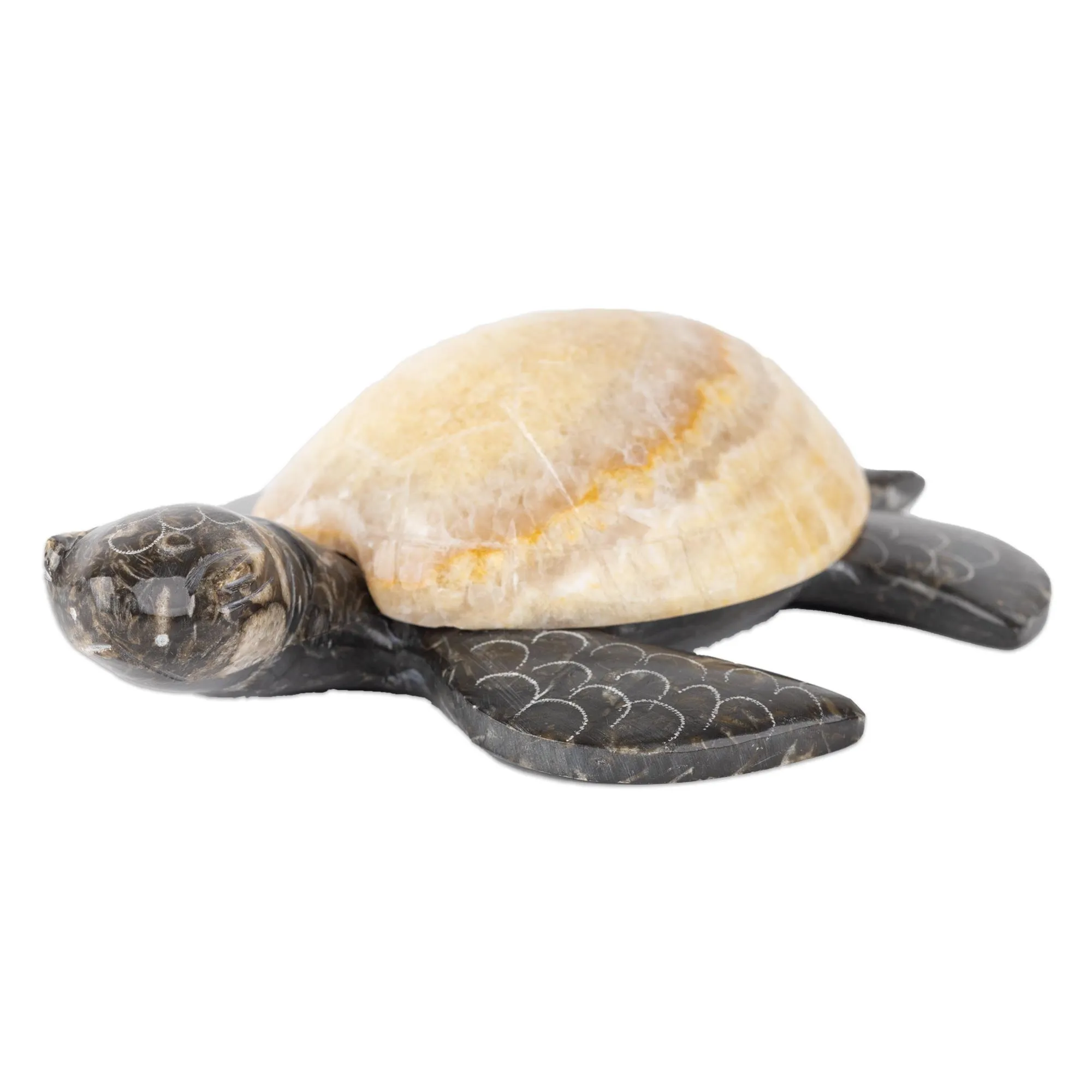 Marble Turtle Large 6.5in